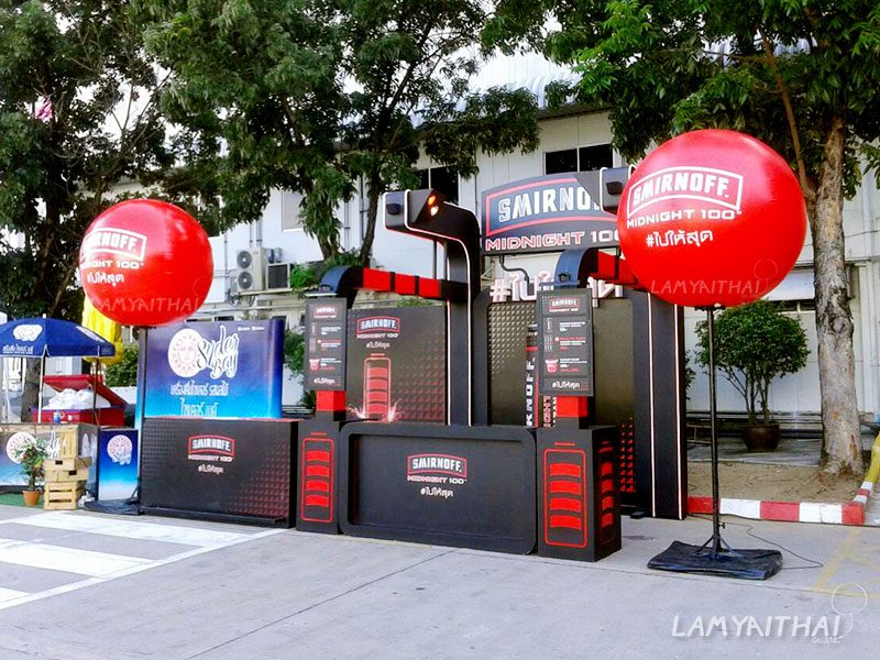 บอลลูนโฆษณา บอลลูนขาตั้ง โดยลำไยไทย — balloon-ad26