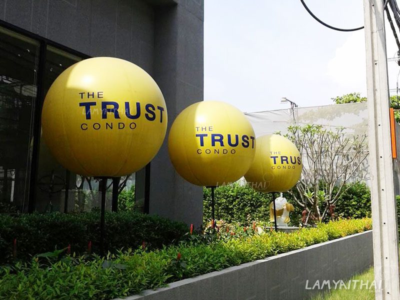 บอลลูนโฆษณา บอลลูนขาตั้ง โดยลำไยไทย — balloon-ad27