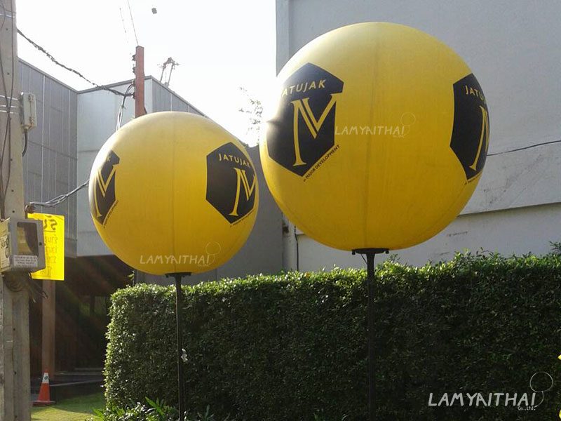 บอลลูนโฆษณา บอลลูนขาตั้ง โดยลำไยไทย — balloon-ad28