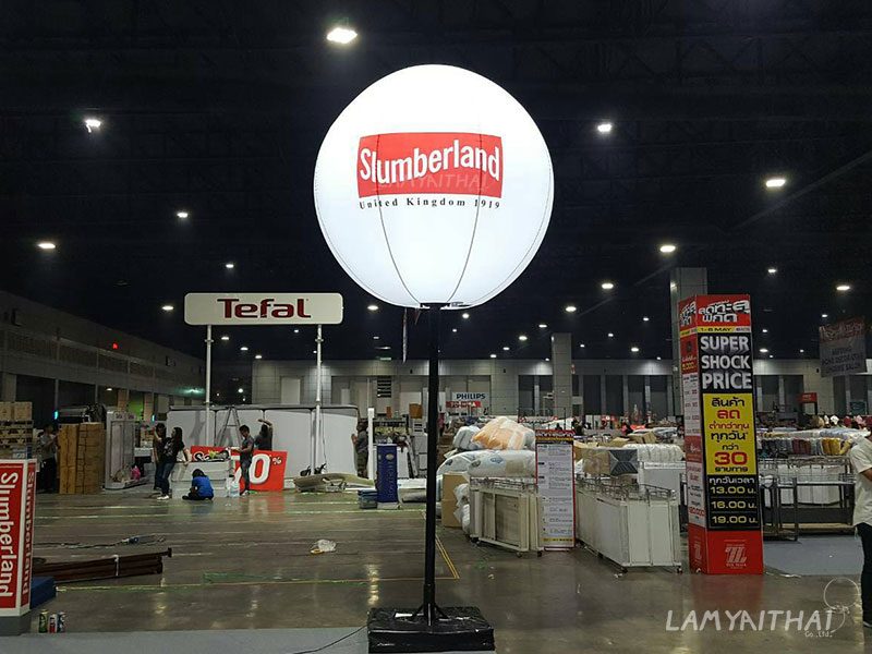 บอลลูนโฆษณา บอลลูนขาตั้ง โดยลำไยไทย — balloon-ad6
