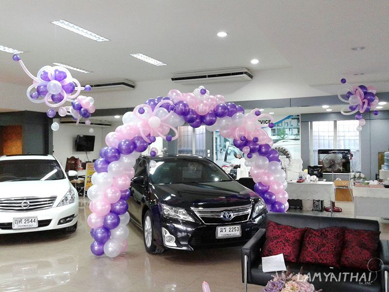 ลูกโป่งตกแต่งงานอีเวนต์ โดยลำไยไทย — balloon-arch25