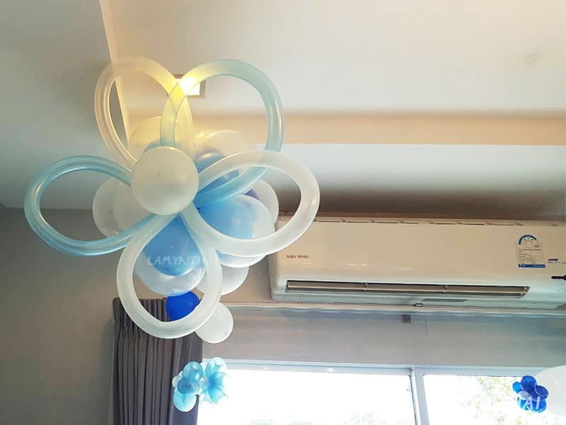 ลูกโป่งตกแต่งงานอีเวนต์ โดยลำไยไทย — balloon-clu5