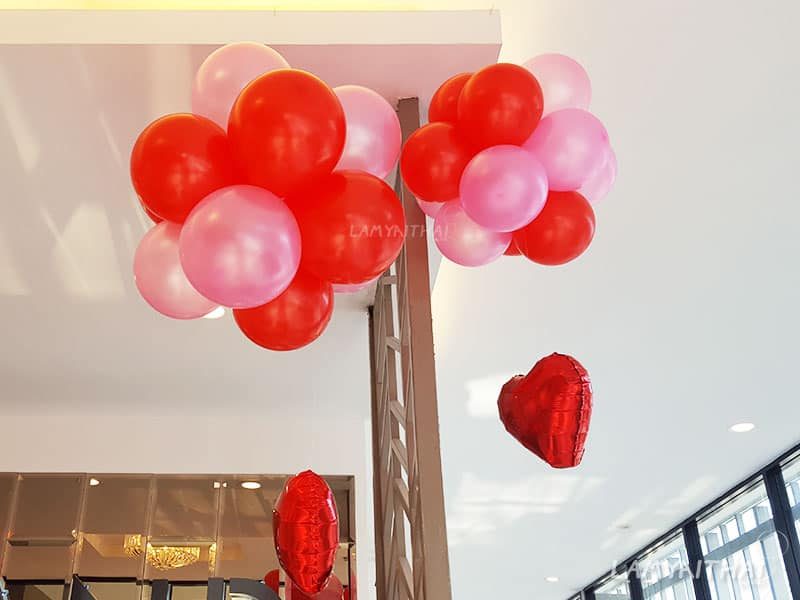 ลูกโป่งตกแต่งงานอีเวนต์ โดยลำไยไทย — balloon-clu7