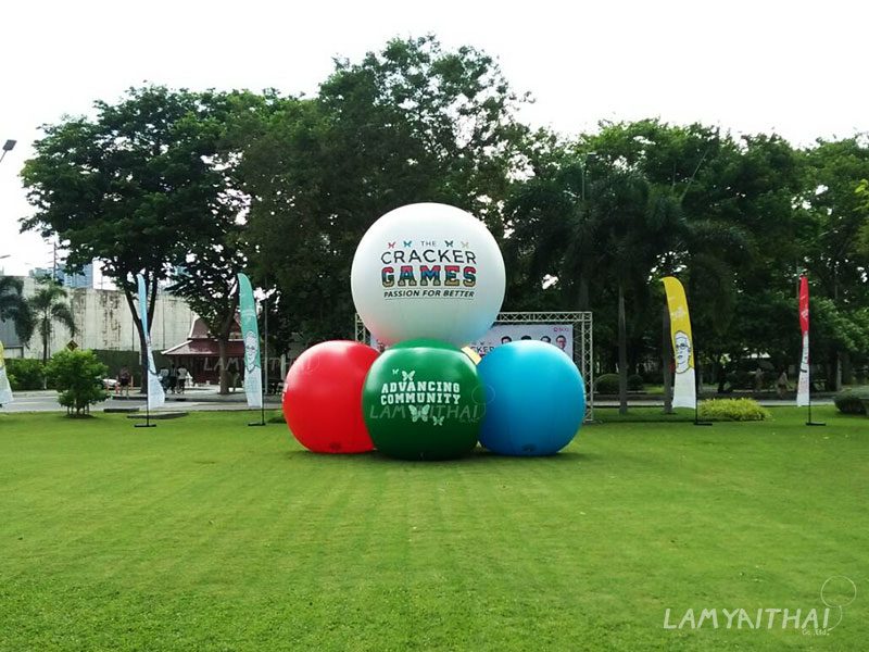 บอลลูนโฆษณา บอลลูนขาตั้ง โดยลำไยไทย — balloon-floor3