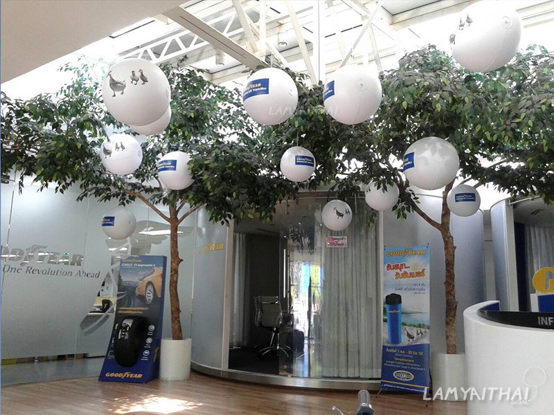 บอลลูนโฆษณา บอลลูนขาตั้ง โดยลำไยไทย — balloon-hang2