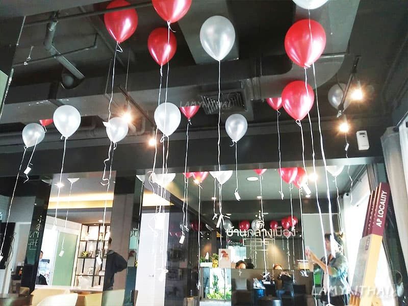 ลูกโป่งตกแต่งงานอีเวนต์ โดยลำไยไทย — balloon-helium-decor9