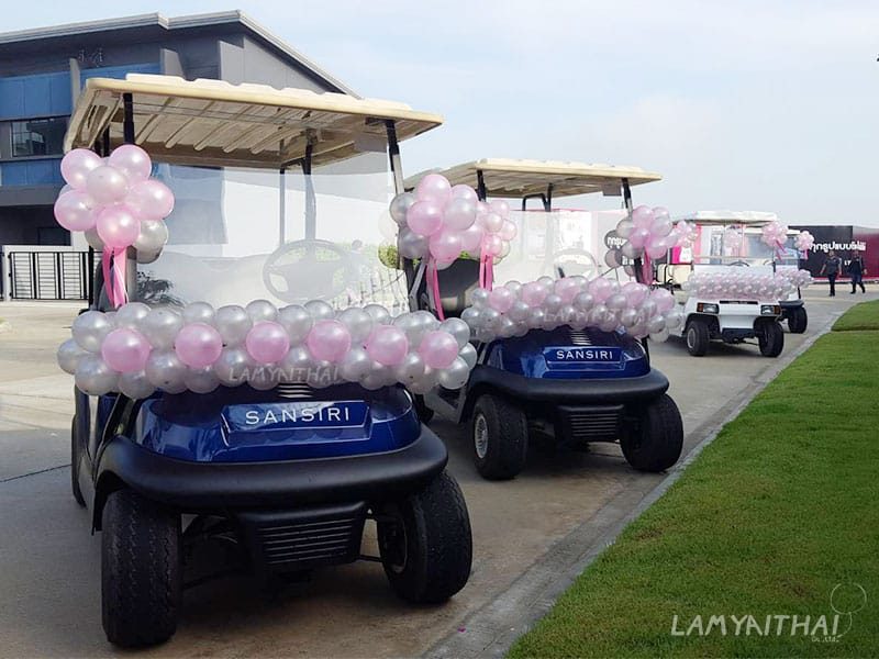 ลูกโป่งตกแต่งงานอีเวนต์ โดยลำไยไทย — balloon-line7