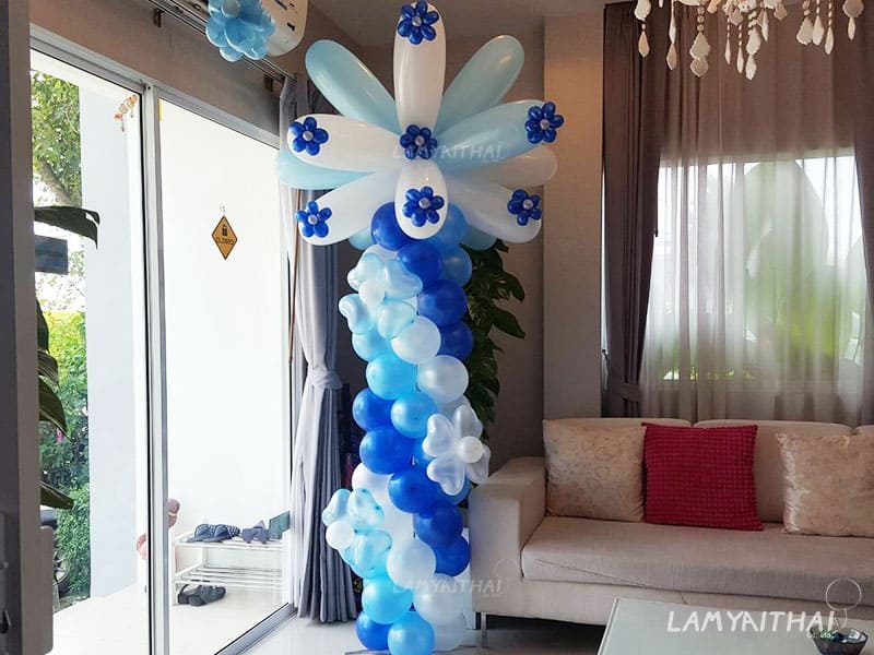ลูกโป่งตกแต่งงานอีเวนต์ โดยลำไยไทย — balloon-tree4
