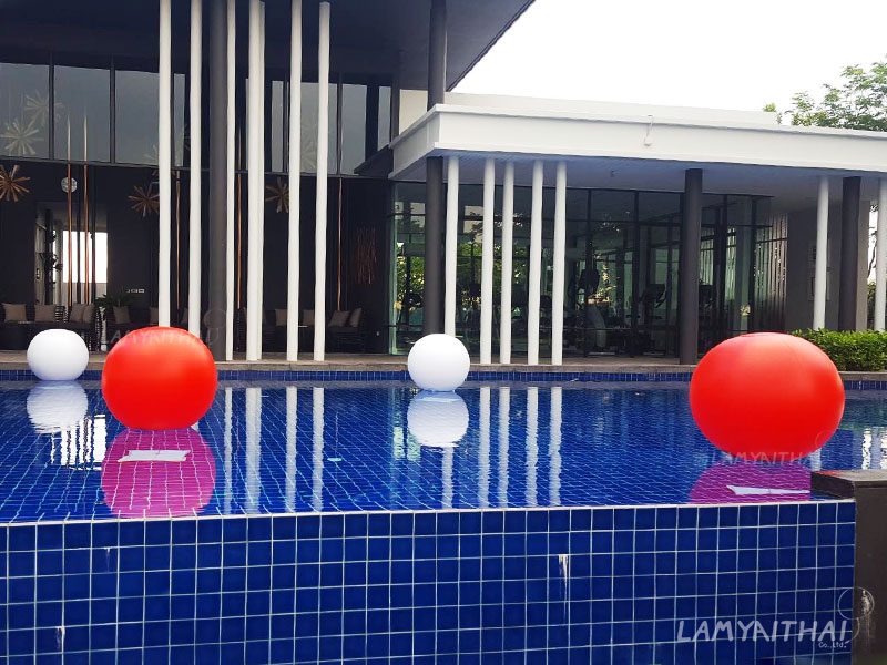 บอลลูนโฆษณา บอลลูนขาตั้ง โดยลำไยไทย — balloon-water1