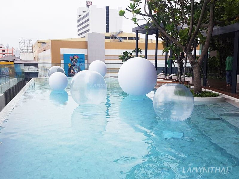 บอลลูนโฆษณา บอลลูนขาตั้ง โดยลำไยไทย — balloon-water4