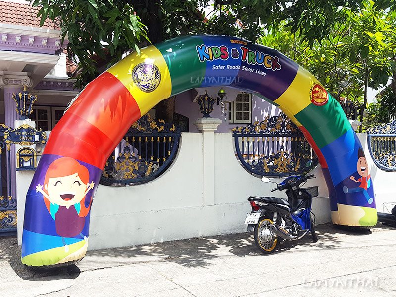 ซุ้มพองลม โดยลำไยไทย — inflasble-16