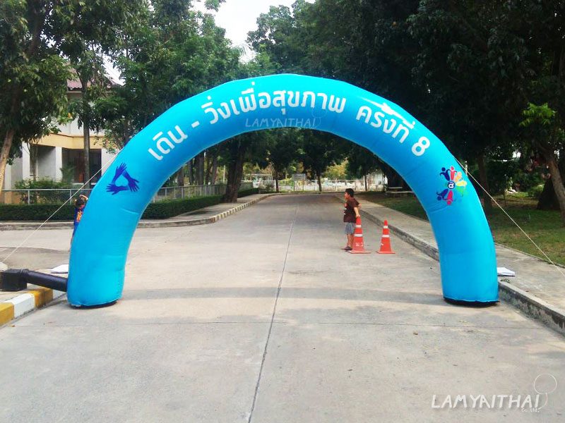 ซุ้มพองลม โดยลำไยไทย — inflasble-20