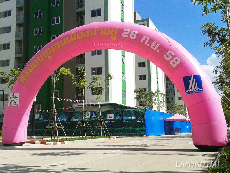 ซุ้มพองลม โดยลำไยไทย — inflasble-28
