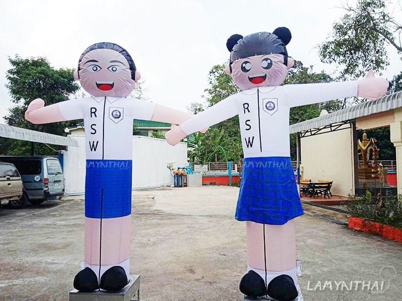ตุ๊กตาโบก ท่อผ้าตุ๊กตา โดยลำไยไทย — skytube-cartoon11